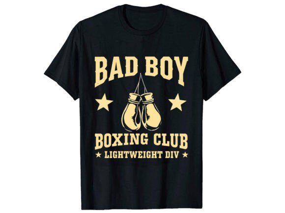 Bad Boy Boxing T-Shirt Design Review for Real Projects