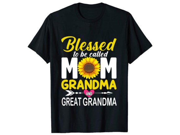 Blessed to Be Grandma T-Shirt Design Review