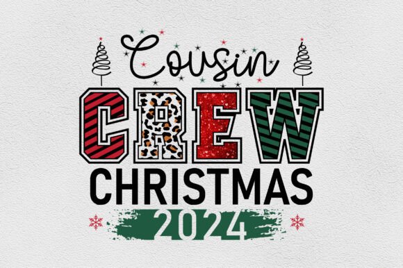 Christmas Cousin Crew SVG 2024 Family Review