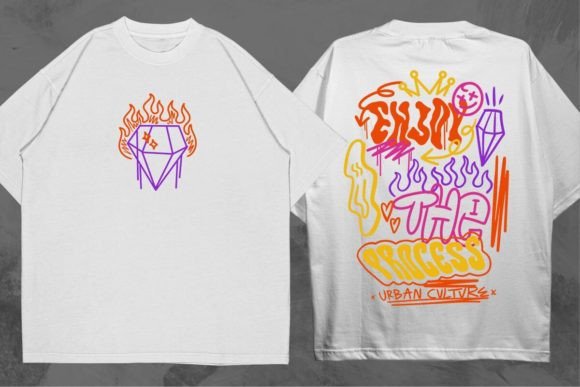 Graffiti Urban Quote T-shirt Design Review for Real Projects
