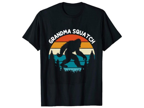Grandma Squatch T-Shirt Design Review for Real Projects