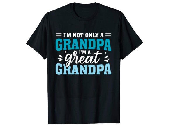 Grandpa T-Shirt Design: A Rugged Classic for Embroidery Projects