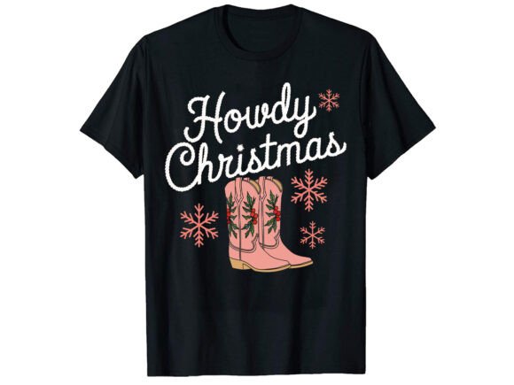 Howdy Christmas Png T-Shirt Design Review for Real Embroidery Projects