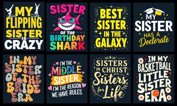 Review of Sister T-Shirt Design Bundle for Real Embroidery Projects
