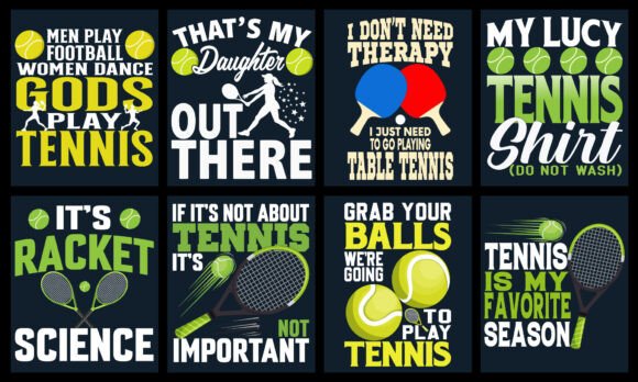 Tennis T-Shirt Design Bundle Review: Real Project Ready?