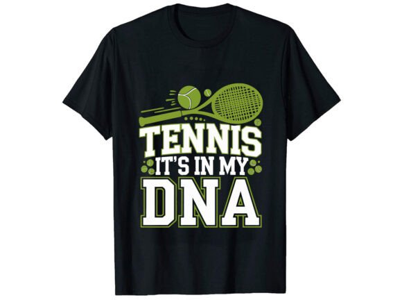 Tennis T-Shirt Design Review for Real Embroidery Projects