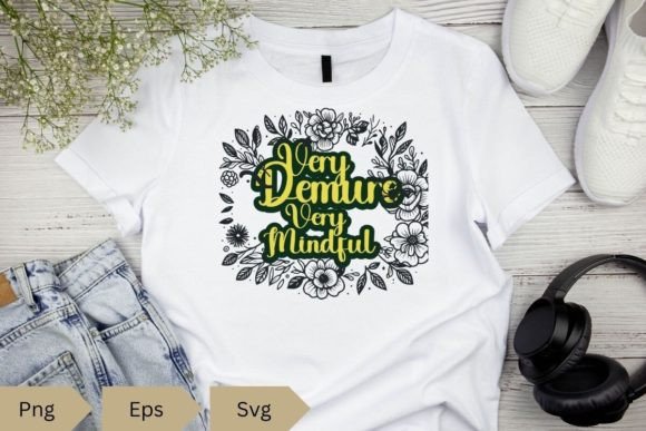 Very Demure Very Mindful Funny T-Shirt Design Review